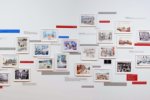 Tiffany Chung, flotsam and jetsam, 28 watercolor/ink/acrylic paintings; texts etched on 40 Plexiglas plates; two single-channel
digital videos (colour, sound), M+, Hong Kong. Brown Family Annual Acquisition Fund, 2016.